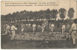 Ecole Bienfaisance De L' Etat Ruysselede Eleves Au Foot Ball  Stade Encadrement Militaire  19520 Edit Cesar Standaert - Ruiselede