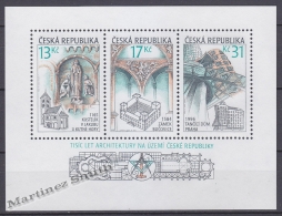 Czech Republic - Tcheque 2001 Yvert BF 12 - 1000 Years Of Architecture - MNH - Unused Stamps