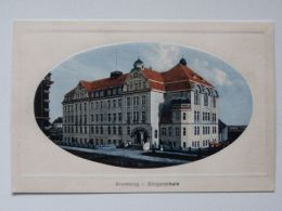 Bromberg / Bydgoszcz  /  Town School   1915 Year / Reproduction - Westpreussen