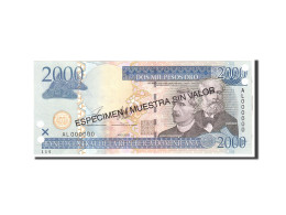 Billet, Dominican Republic, 2000 Pesos Oro, 2003, Undated, KM:174s2, NEUF - Dominicaine
