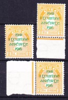 Ireland 1941 Mi. 83 Easter Rising Osteraufstandes 1916 Overprinted W. Margins MNH** - Nuevos