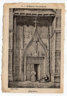 AIGUEPERSE --Illustrateur Sagot -Porte D´église (animée)..n°8 Série L´Ancien Bourbonnais......à Saisir - Aigueperse