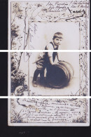 BAR LE DUC CP PHOTO 1900 ENFANT AU TONNEAU DE VIN //// PEROTIN - Bar Le Duc