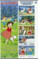 Japan Animation Heidi Girl Of The Alps 2013 Cartoon (sheetlet) MNH - Nuovi