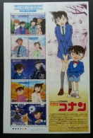 Japan Animation Detective Conan 2009 Cartoon Manga (sheetlet) MNH - Ungebraucht