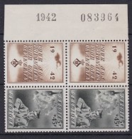 Belgie Drukdatum COB** 602 - Datiert