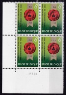 Belgie Drukdatum COB** 1254 - Hoekdatums