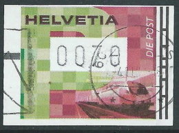 SVIZZERA FRANCOBOLLO AUTOMATICO 70 CENT - CZ11-2 - Automatic Stamps
