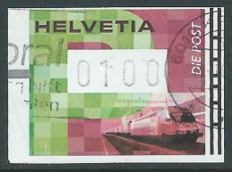 SVIZZERA FRANCOBOLLO AUTOMATICO 100 CENT - CZ11-8 - Automatic Stamps