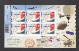 Schweiz ** 2459 Aerophilatelie Kleinbogen Neuausgabe 8.9.2016 - Unused Stamps