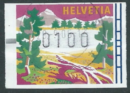 SVIZZERA FRANCOBOLLO AUTOMATICO 100 CENT - CZ12-2 - Automatic Stamps