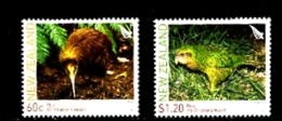 NEW ZEALAND - 2011  KIWI-KAKAPO  SET  MINT NH - Neufs