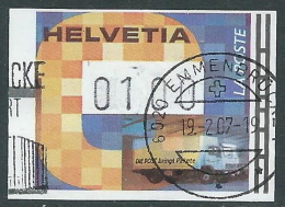 SVIZZERA FRANCOBOLLO AUTOMATICO 100 CENT - CZ12-3 - Automatic Stamps