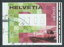SVIZZERA FRANCOBOLLO AUTOMATICO 100 CENT - CZ12-9 - Automatic Stamps