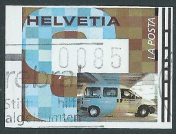 SVIZZERA FRANCOBOLLO AUTOMATICO 85 CENT - CZ11-9 - Automatic Stamps