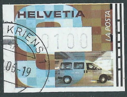 SVIZZERA FRANCOBOLLO AUTOMATICO 100 CENT - CZ13-4 - Automatic Stamps