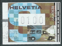 SVIZZERA FRANCOBOLLO AUTOMATICO 100 CENT - CZ13-9 - Automatic Stamps