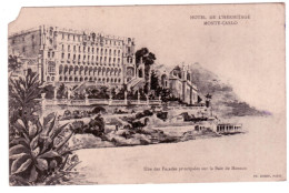 @ Monte Carlo - Hôtel De L'hermitage - Une Des Façade Principales - Alberghi