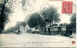 N°51198 -cpa Arcueil Cachan -station De La Coix D'Arcueil- - Strassenbahnen