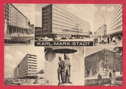 211359 / KARL MARX STADT - ROSENHOF , STRASSE DER NATIONEN , BRUNNEN AM OMNIBUSBAHNHOF , Germany Deutschland Allemagne G - Chemnitz (Karl-Marx-Stadt 1953-1990)