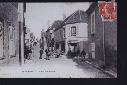 SERGINES RUE TREILLES GARDE CHAMPETRE - Sergines