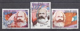 LAOS - Yvert - Karl Marx 511/13 - Karl Marx