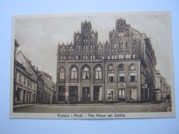 ROSTOCK  ,schöne Karte Um 1910 - Rostock