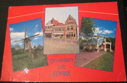 Netherlands Groeten Uit Edam 92 Van Leers - Used - Edam