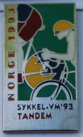 CYCLISME - CYCLISTE - VELO -  COURSE - NORGE 17-29 AUG SYKKEL VM ´93 - CHAMPIONNAT DU MONDE -          (VELO) - Cycling