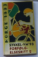 CYCLISME - CYCLISTE - VELO -  COURSE - NORGE 17-29 AUG SYKKEL VM ´93 - CHAMPIONNAT DU MONDE -          (VELO) - Radsport