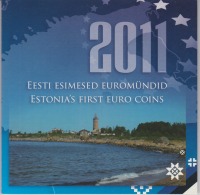 Coin Estonia Coinage 2011 / II 0.01 - 2  Euro UNC - Estonia's First Euro Coins - Estland