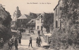 Le Faouet - La Rue De L'Eglise - Faouët