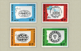 Hungary 1972. Stampday Set MNH (**) Michel: 2760-2763 / 4 EUR - Unused Stamps