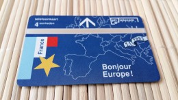 Netherlands  Phonecard  Private Europe France  (Mint,Neuve)  Rare - Privées