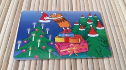 Christmas Phonecard Used)  Rare - Noel