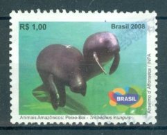 BRASIL 2008: YT 3035 / Mi 3565, O - FREE SHIPPING ABOVE 10 EURO - Usati