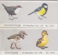 Norway 1980 Birds 2 Booklets ** Mnh (32546) - Carnets