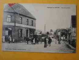 62 - AUBIGNY EN ARTOIS - Rue De La Gare (attelage.....) - Aubigny En Artois