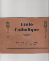 MONTBELIARD  DOUBS   25   FASCICULE  ECOLE CATHOLIQUE SAINT MAINBOEUF - Montbéliard