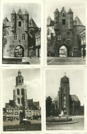 Pays Bas Hollande CPA Photo  Bergen Op Zoom 4 Cartes Kerk Poort - Bergen Op Zoom