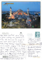 Aya Sofia, Istanbul, Turkey Postcard Posted 2013 Stamp - Turkey