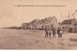 Dep 59 - Bray Dunes - Vue De La Digue Et De La Plage : Achat Immédiat - Bray-Dunes