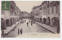 A SAISIR !!!! REMIREMONT. La Grande Rue (animée) - Remiremont