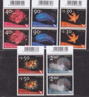 Ross Dependency 2003 Marine Life 5v (pair)  (code In Margin) ** Mnh (32559A) - Unused Stamps