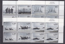 Ross Dependency 2002 The Discovery Expedition 6v  Bl Of 4 (corners)** Mnh (32564A) - Ongebruikt