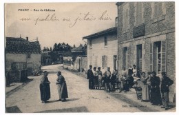 CPA - POGNY (Marne) - Rue De Châlons - Autres & Non Classés