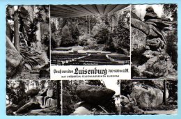 Wunsiedel Luisenburg - S/w Mehrbildkarte 10 - Wunsiedel