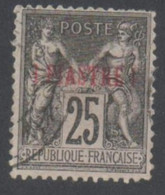 LEVANT : Type De France De 1877-98 Avec Surcharge - Usados