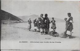 CPA Albanie Albania écrite Types - Albanie