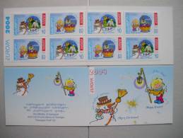 Georgien 456/7 MH Booklet ++ MNH, EUROPA/CEPT 2004 Ferien - Georgien